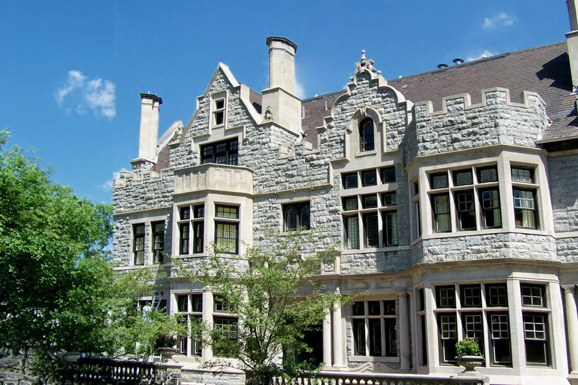 mccook mansion - interior ceiling restoration and conservation project - fine art architectural restoration