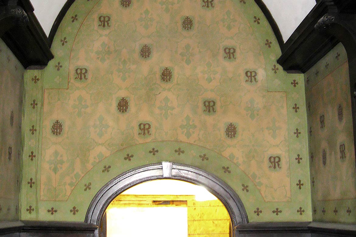 mccook mansion - interior ceiling restoration and conservation project - fine art architectural restoration
