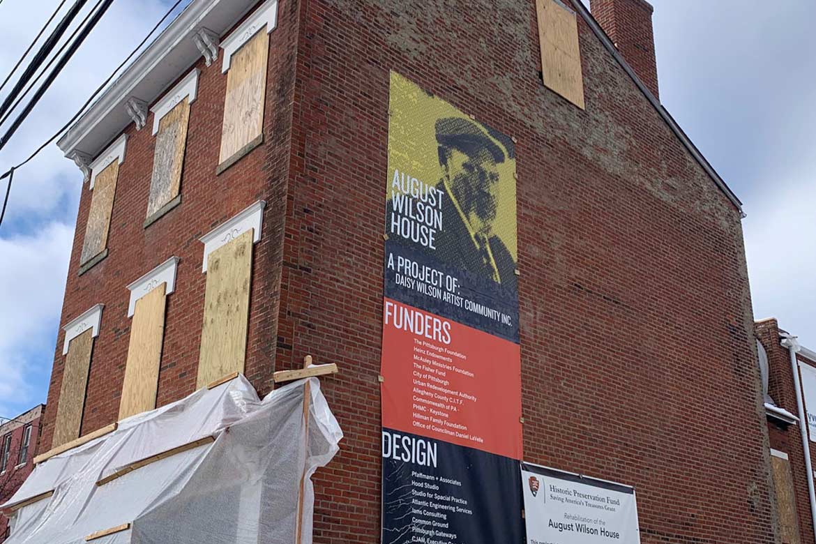 august wilson house - interior restoration and conservation project - fine art architectural restoration