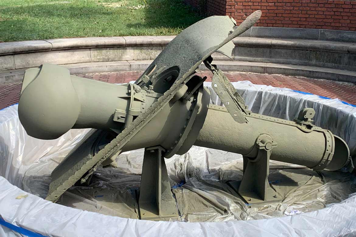 uss maine monument - restoration and conservation project - fine art architectural restoration