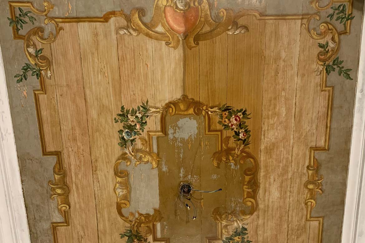 pittsburgh athletic association - lytton hallway - interior restoration and conservation project - fine art architectural restoration