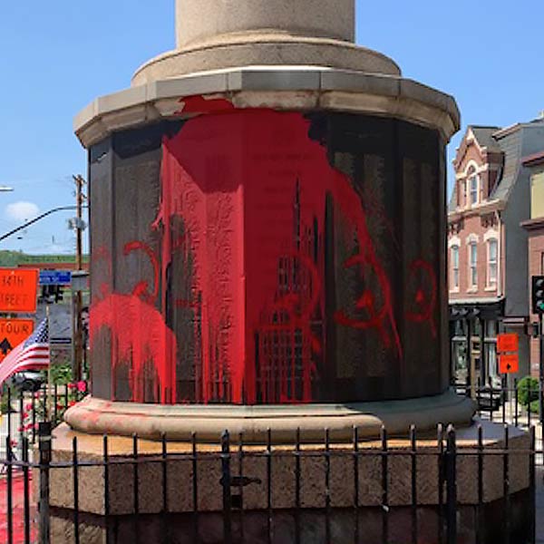 lawrenceville doughboy memorial monument - restoration - fine art architectural restoration